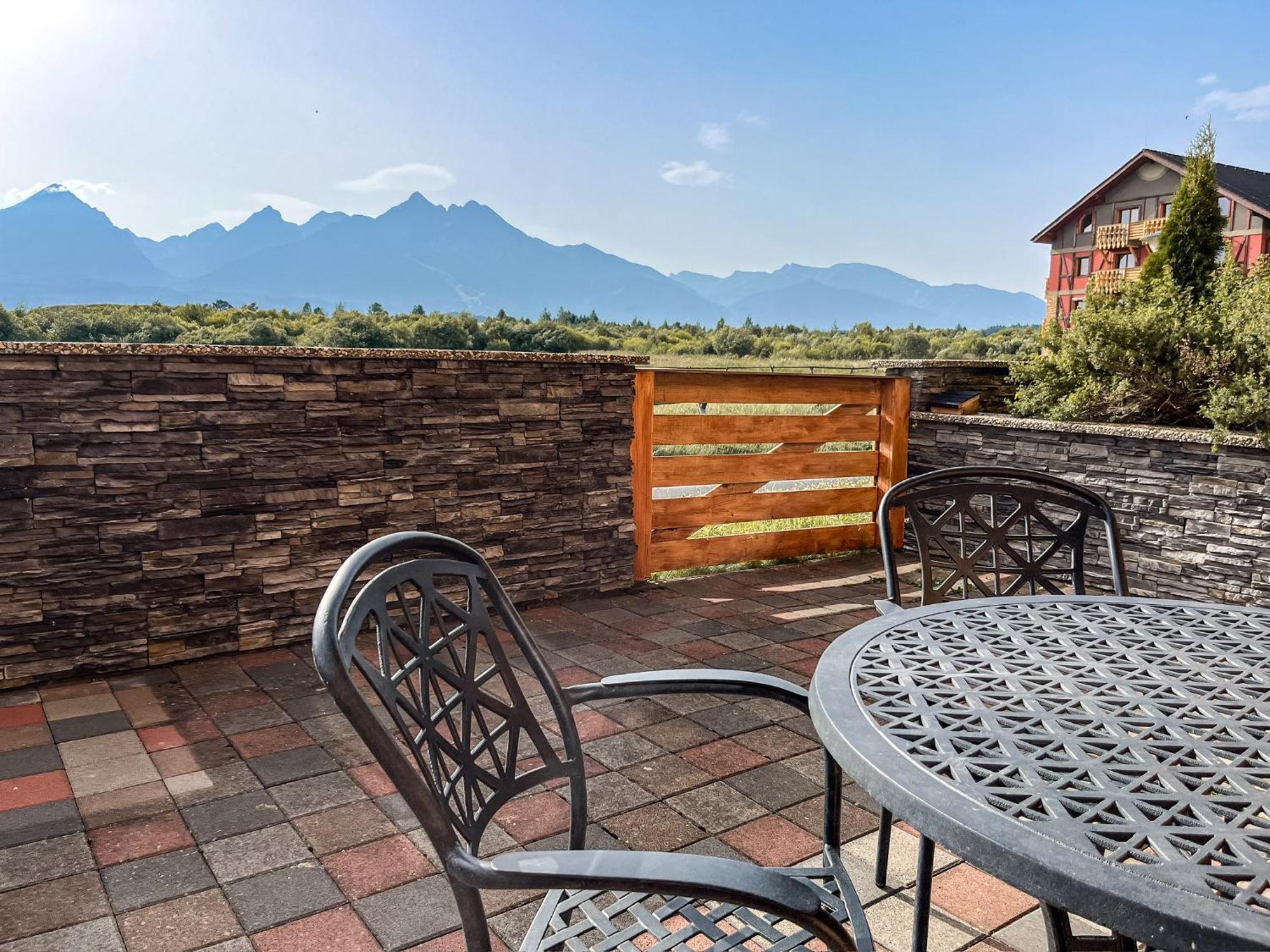 Tri Stity Apartment With Tatra View Terrace Vel'ka Lomnica Exterior photo